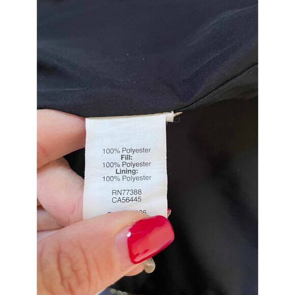 J. Crew Gold Hardwear Flannel Puffer Vest Black Cream Size XS - Picture 8 of 8